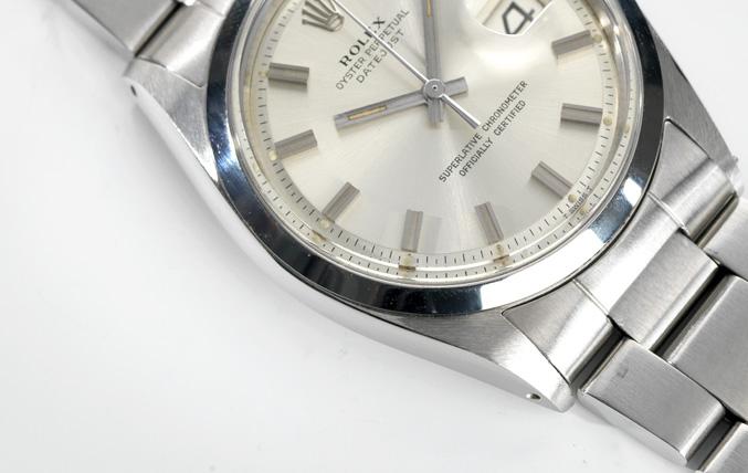 Rolex Datejust 1600 Silver Wide Boy Dial 1968