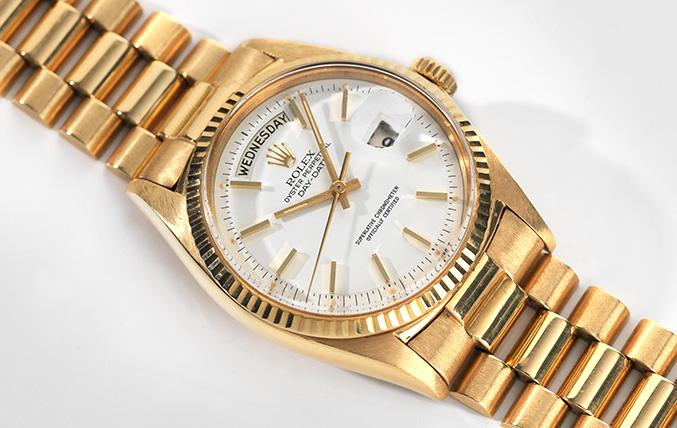 Rolex Day-Date White Dial 1803