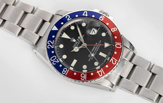 Rolex 16750 Matte Dial GMT Master Pepsi