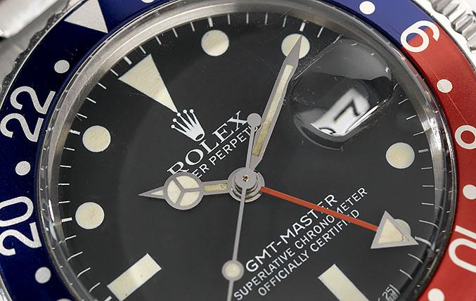 Rolex 16750 Matte Dial GMT Master Pepsi