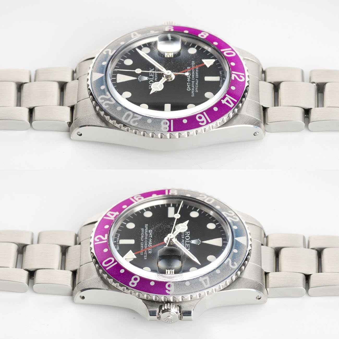 Rolex 1675 GMT Master Mk5 Maxi Dial Pink Lady