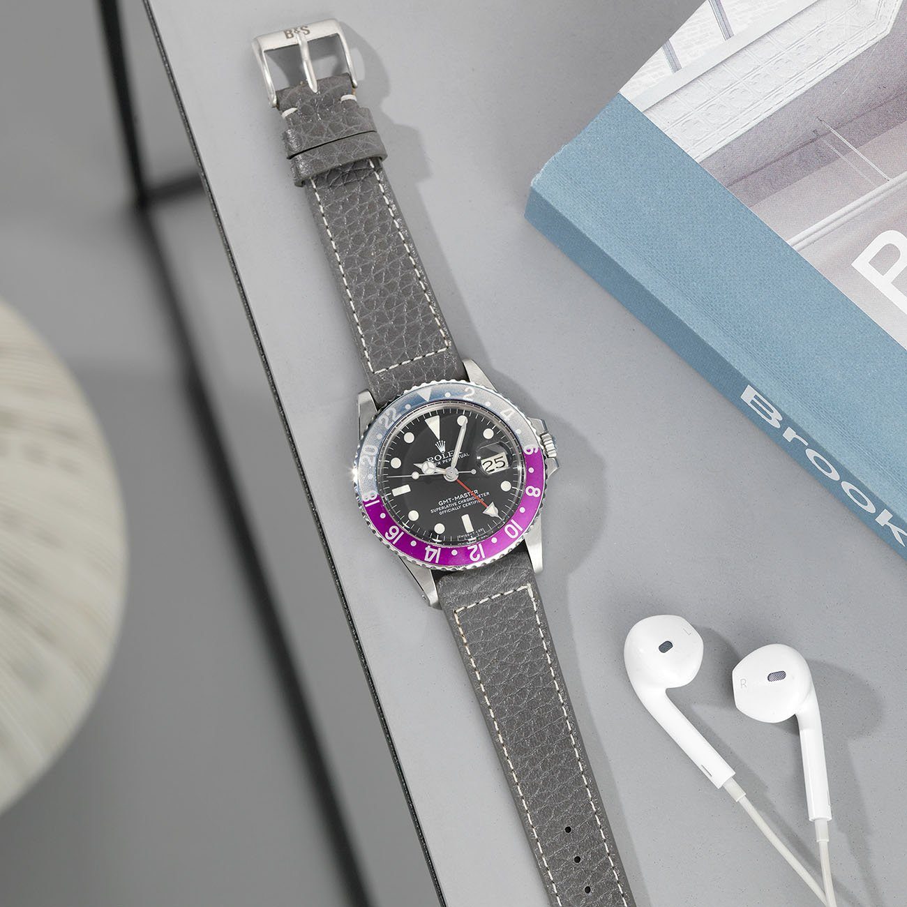 Rolex 1675 GMT Master Mk5 Maxi Dial Pink Lady