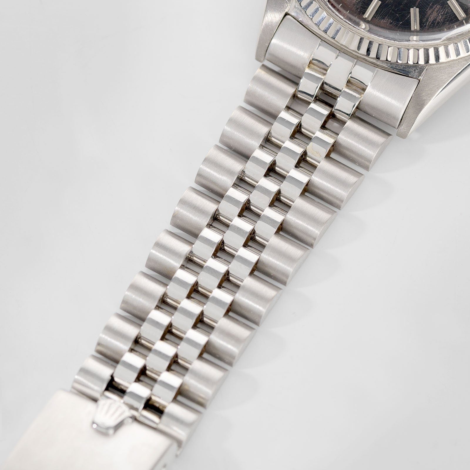 Rolex White Gold Datejust Tropical Dial Reference 1601