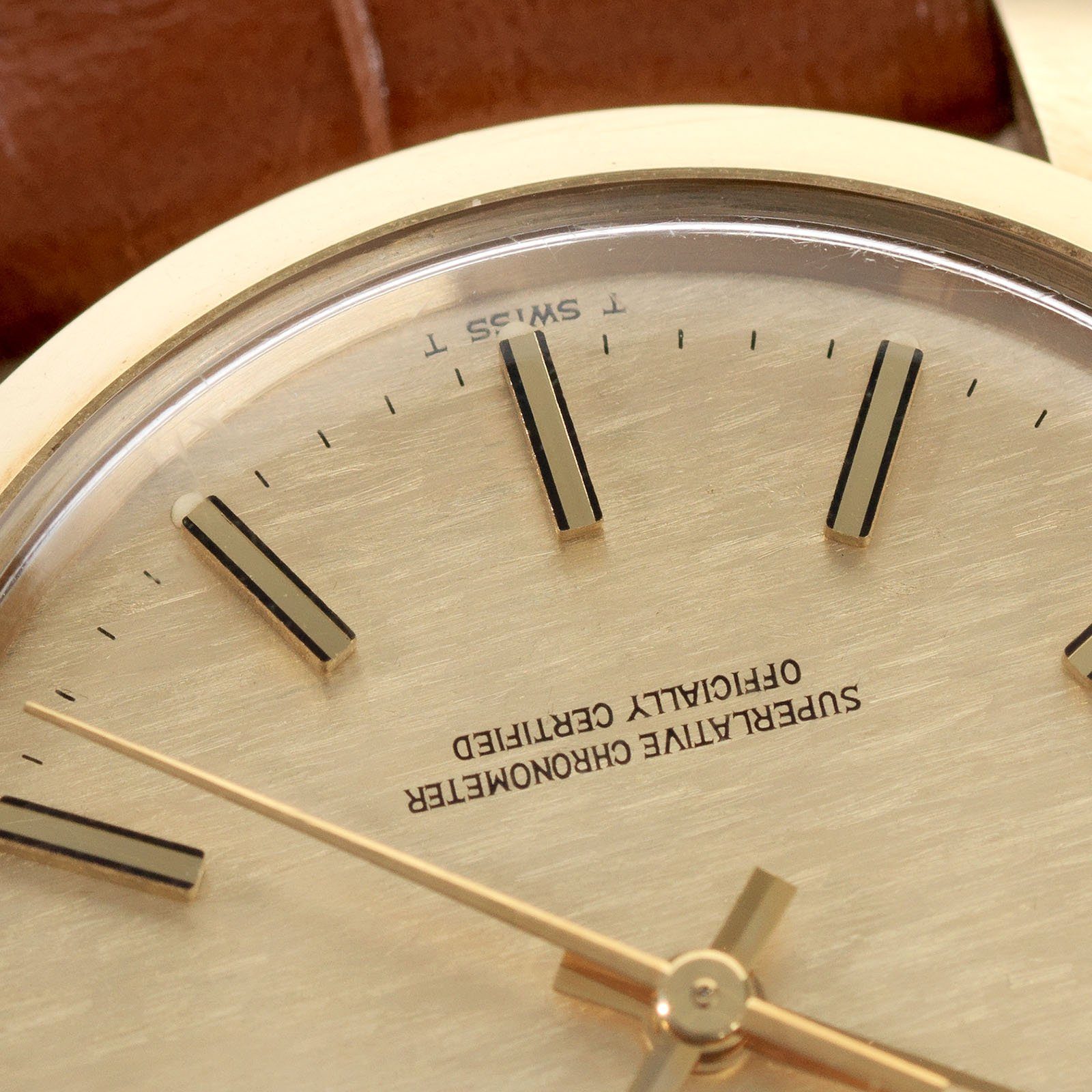 Rolex Oyster Perpetual Yellow Gold ref 1002