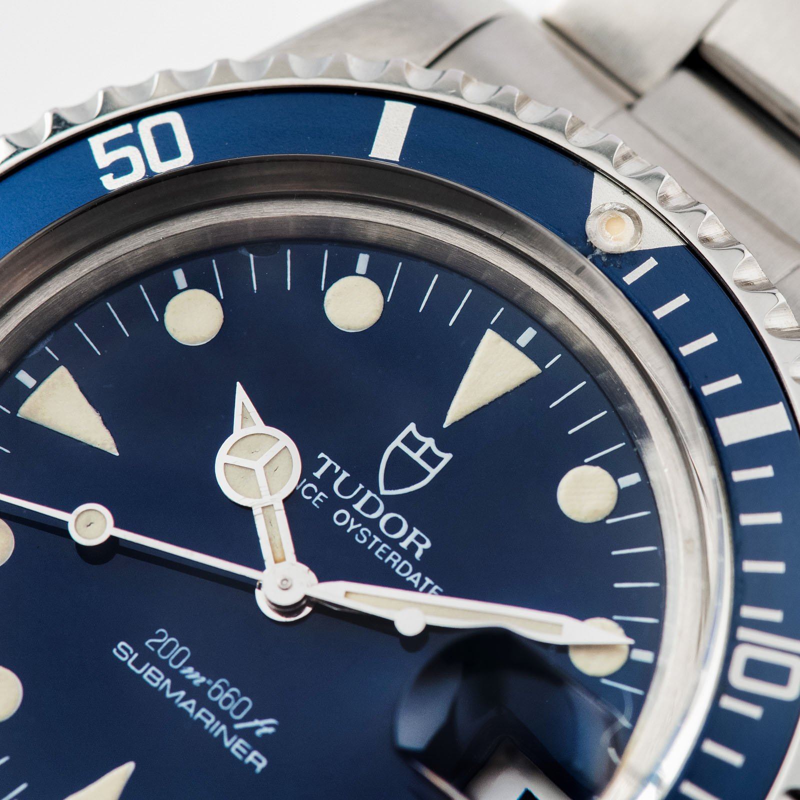 Tudor Submariner Date Blue Dial Reference 79090