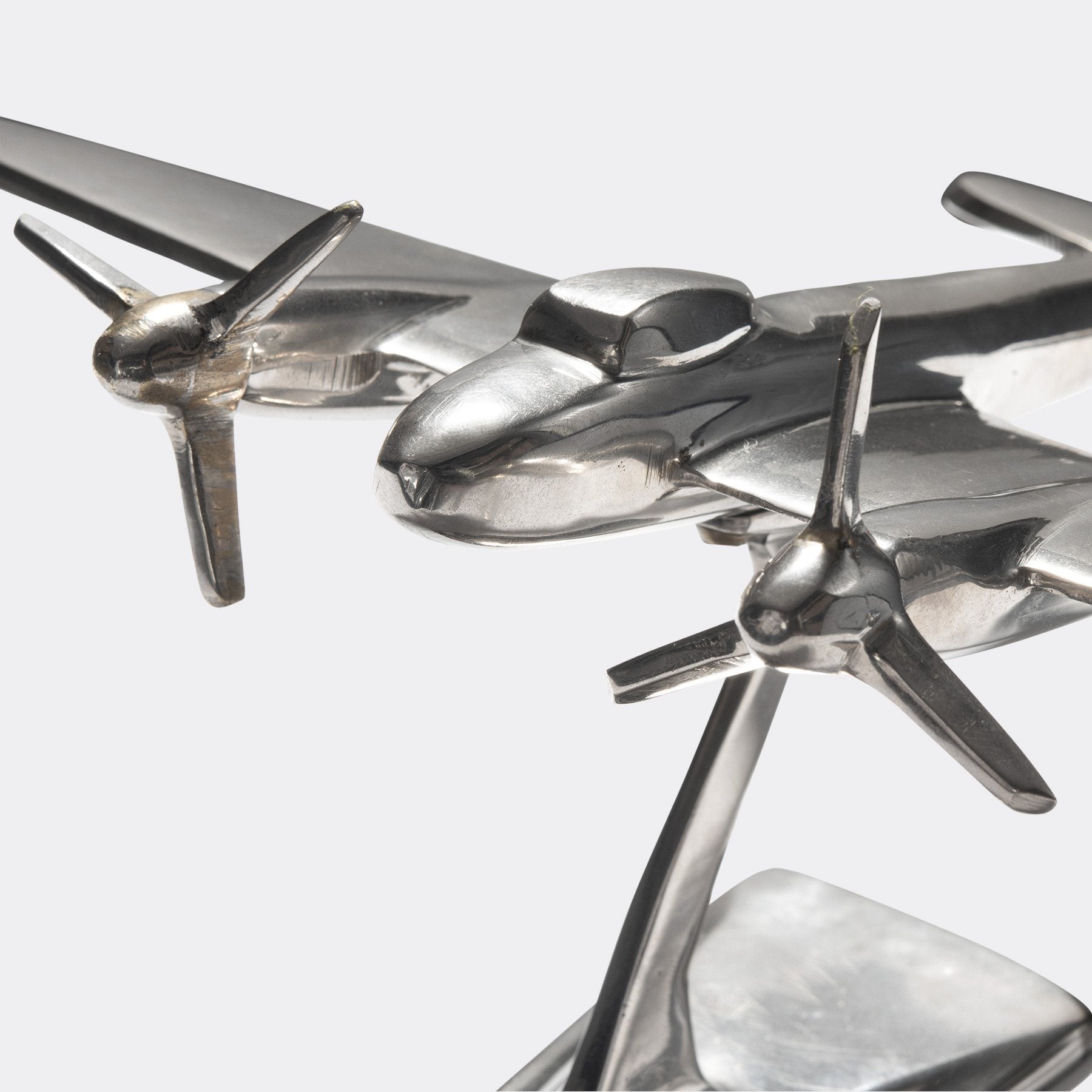 1970 Brass Chromed Airplane