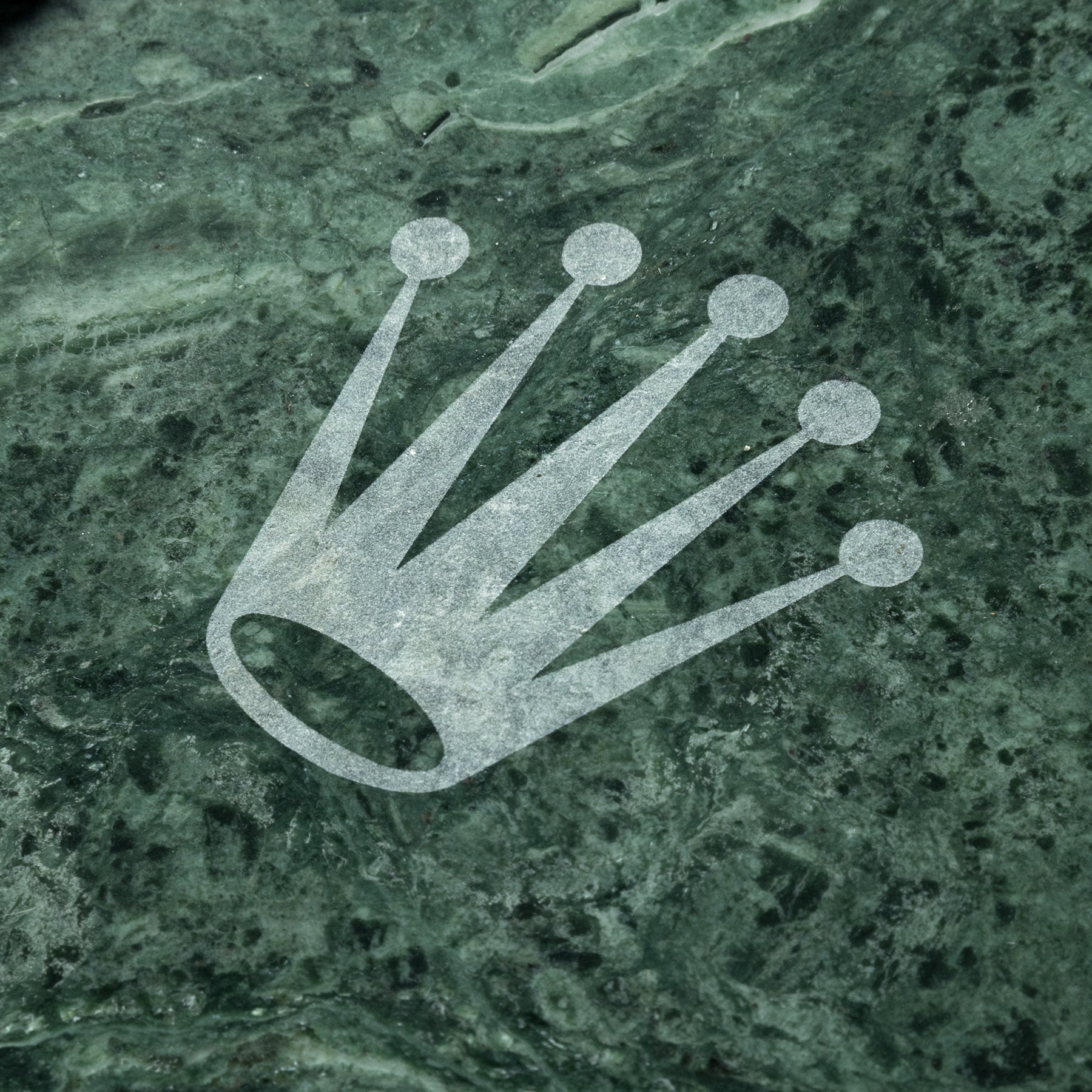 Rolex Ashtray Square Green