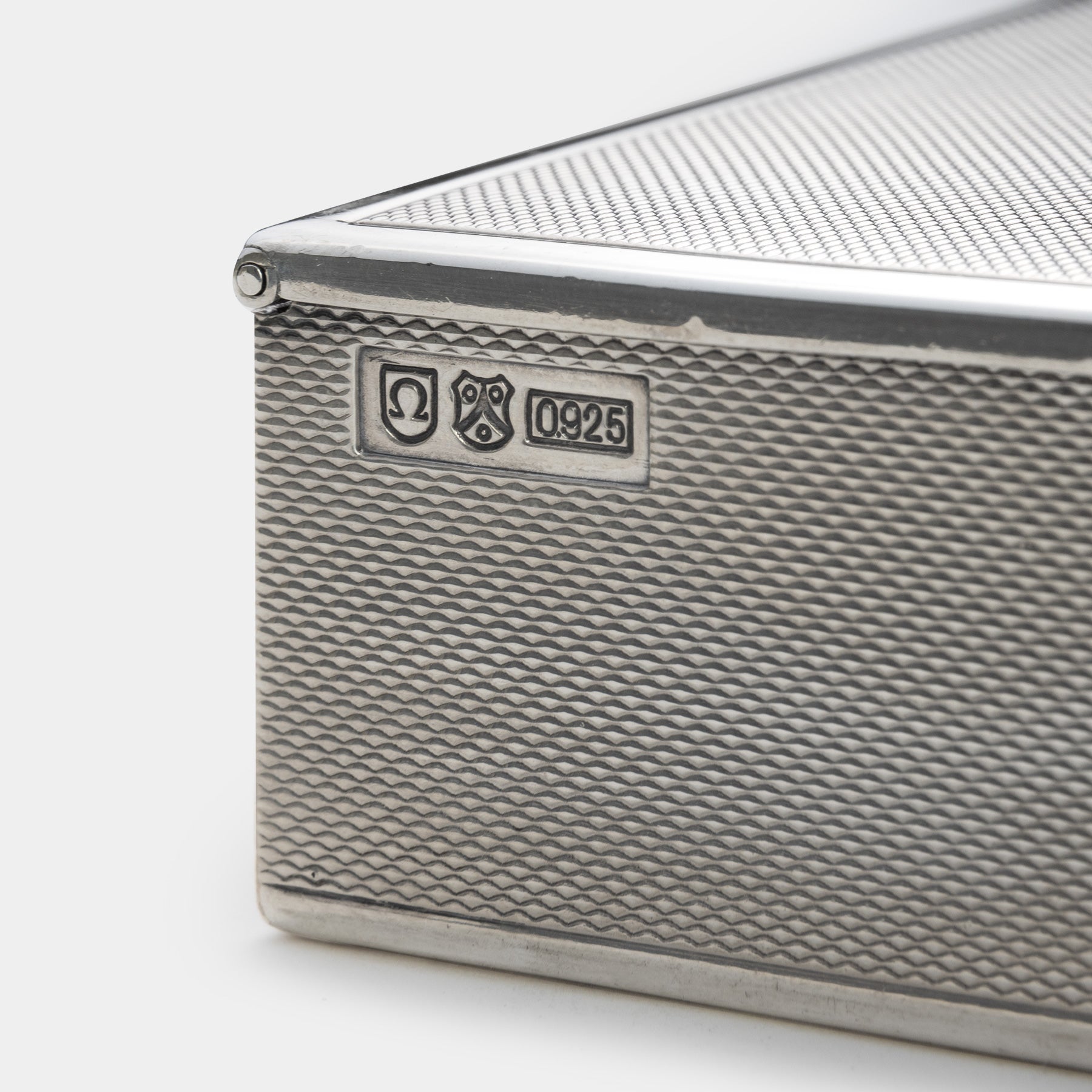 1950s Omega Sterling Silver Casket Box