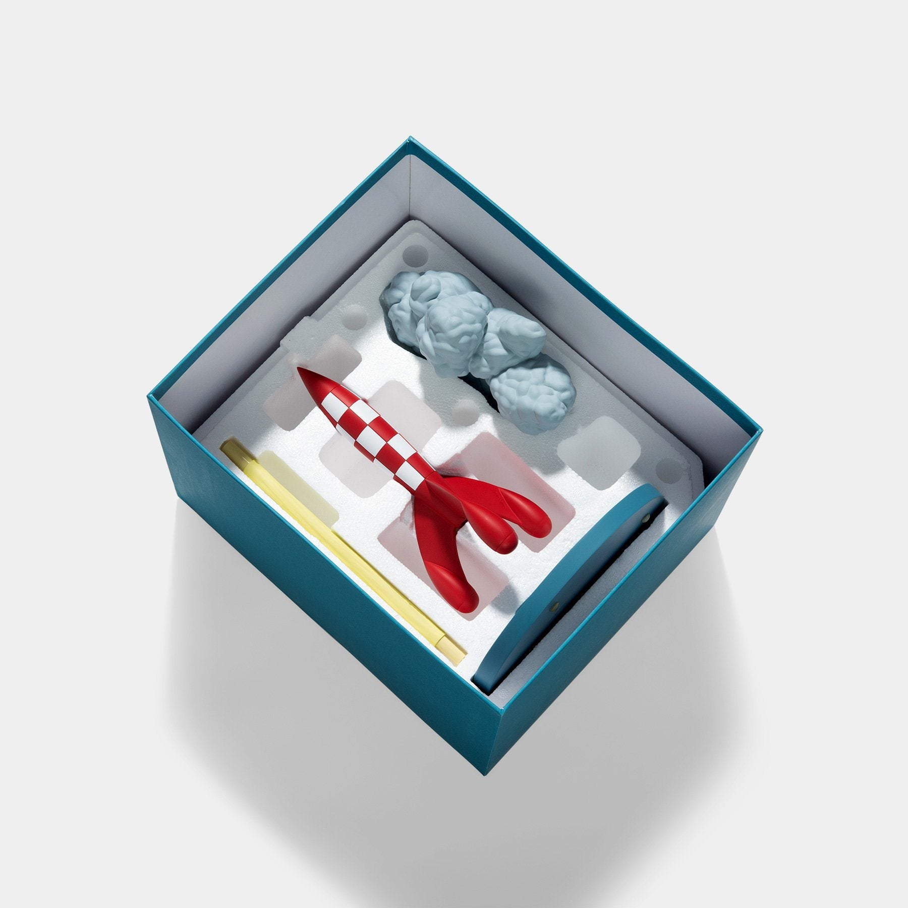 The Adventures of Tintin Rocket Taking Off Numbered Edition