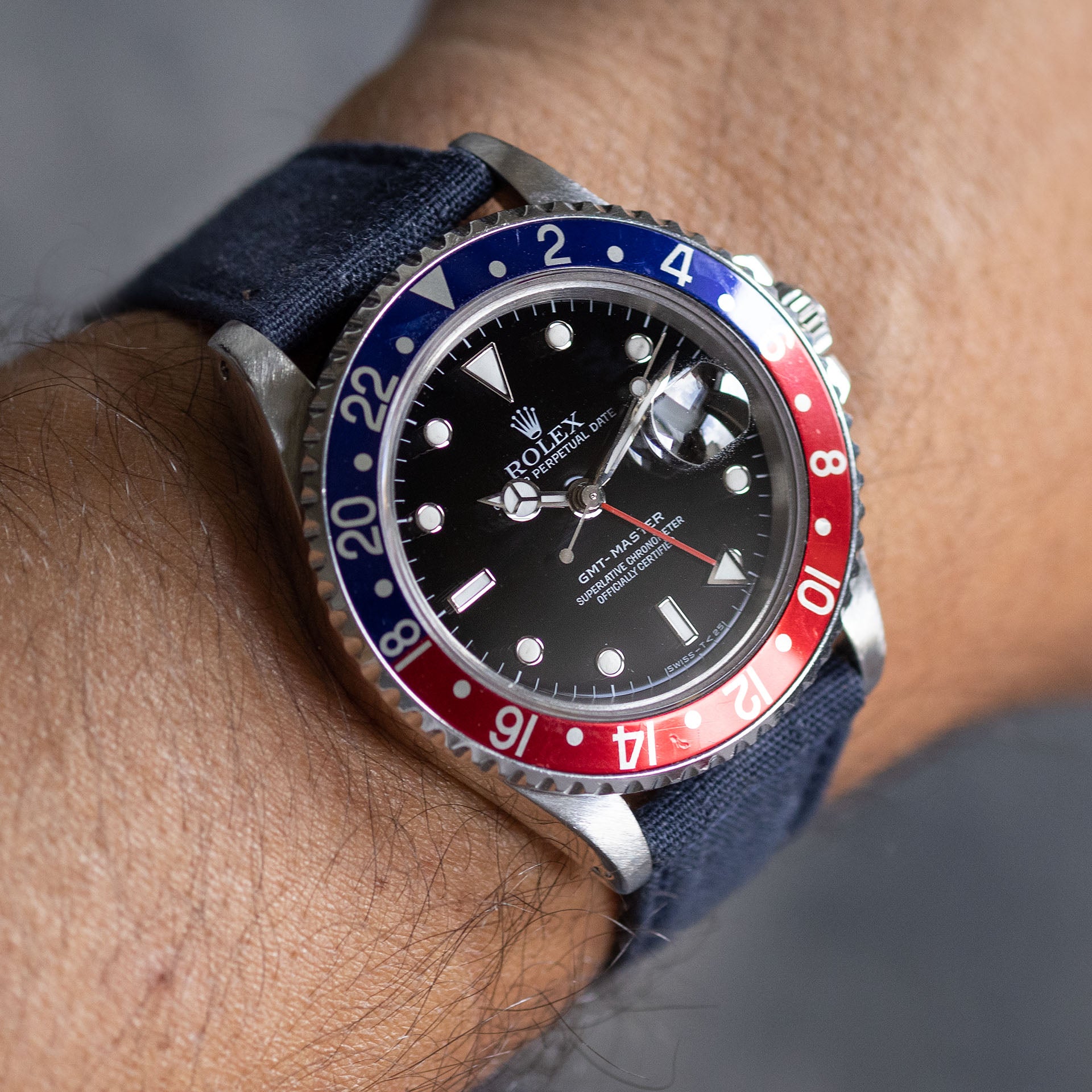 The Royal Ripstop Watch Band for Rolex GMT-Master