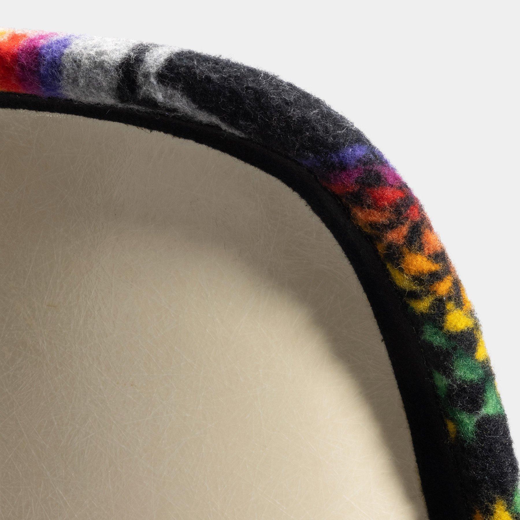 Unique Pendleton Eames Side Chair Rainbow