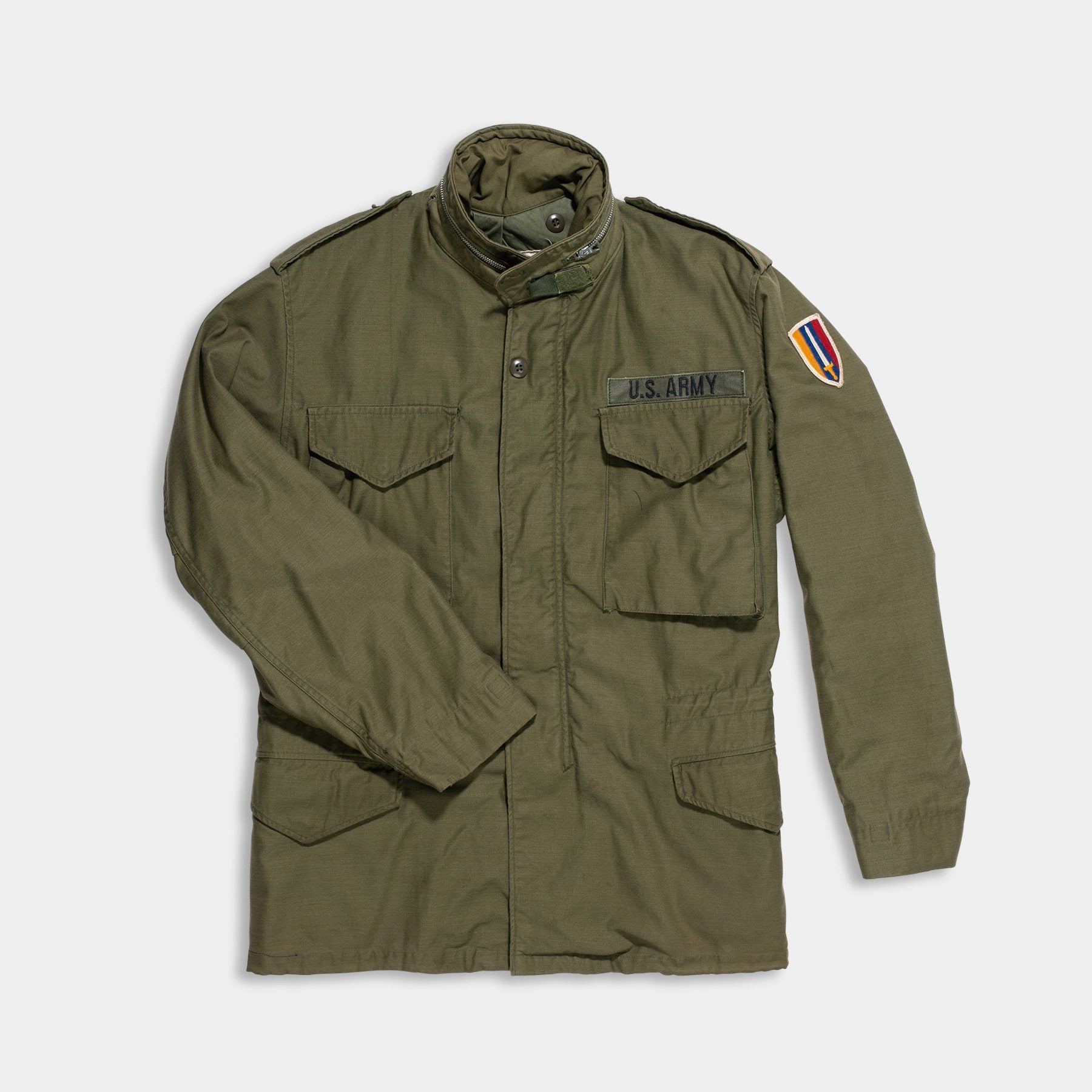 VINTAGE 1971 USARV M-65 FIELD JACKET