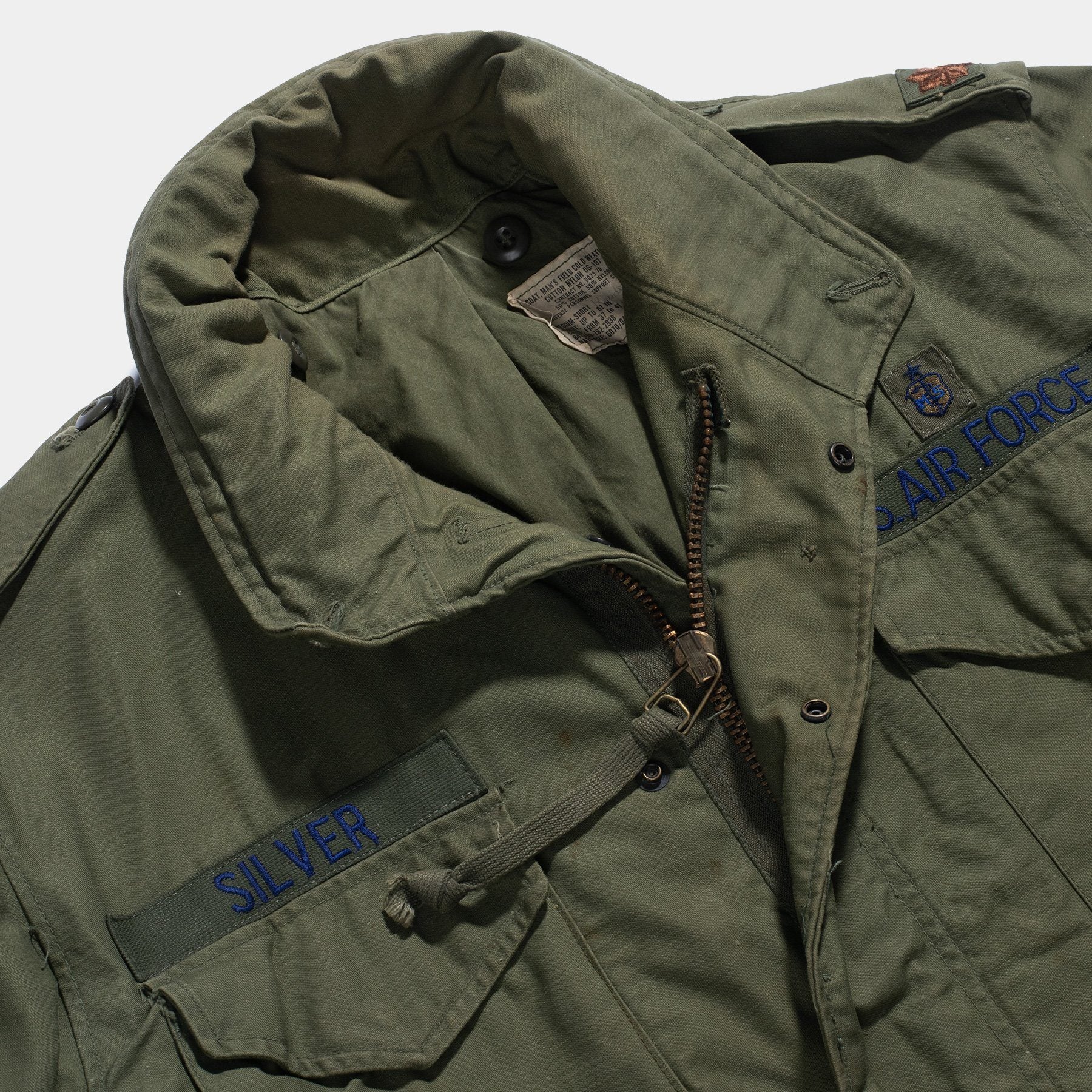 VINTAGE 1976 AIR FORCE M-65 FIELD JACKET