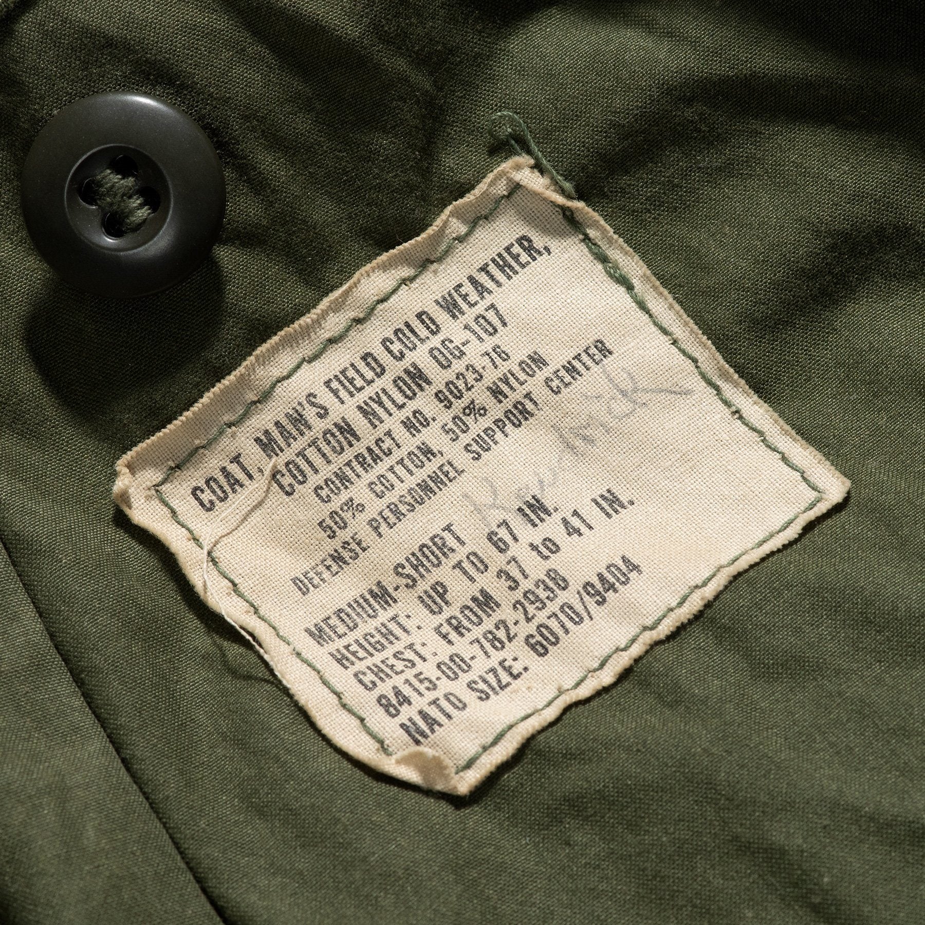 VINTAGE 1976 AIR FORCE M-65 FIELD JACKET