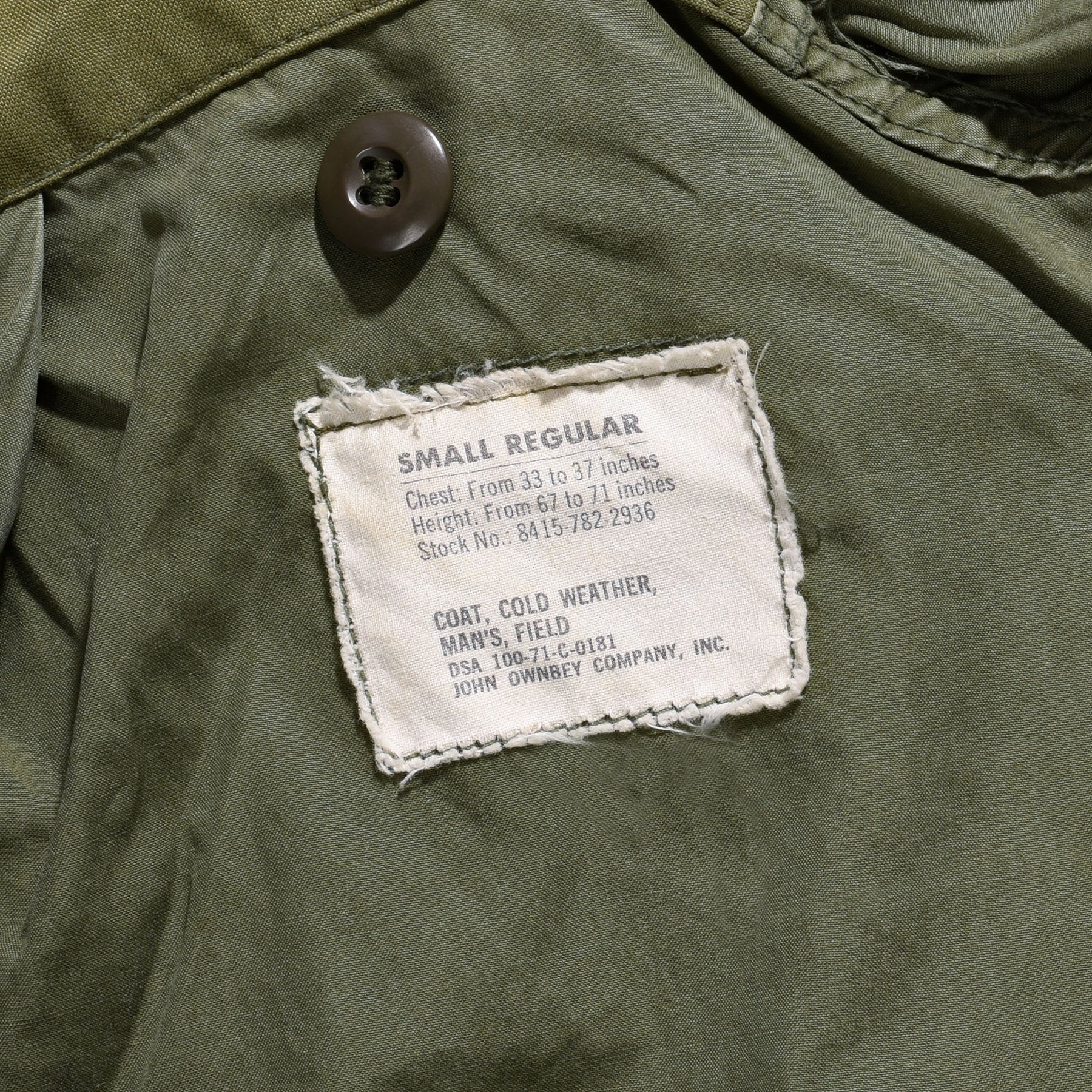 Vintage 1971 M-65 Field Jacket