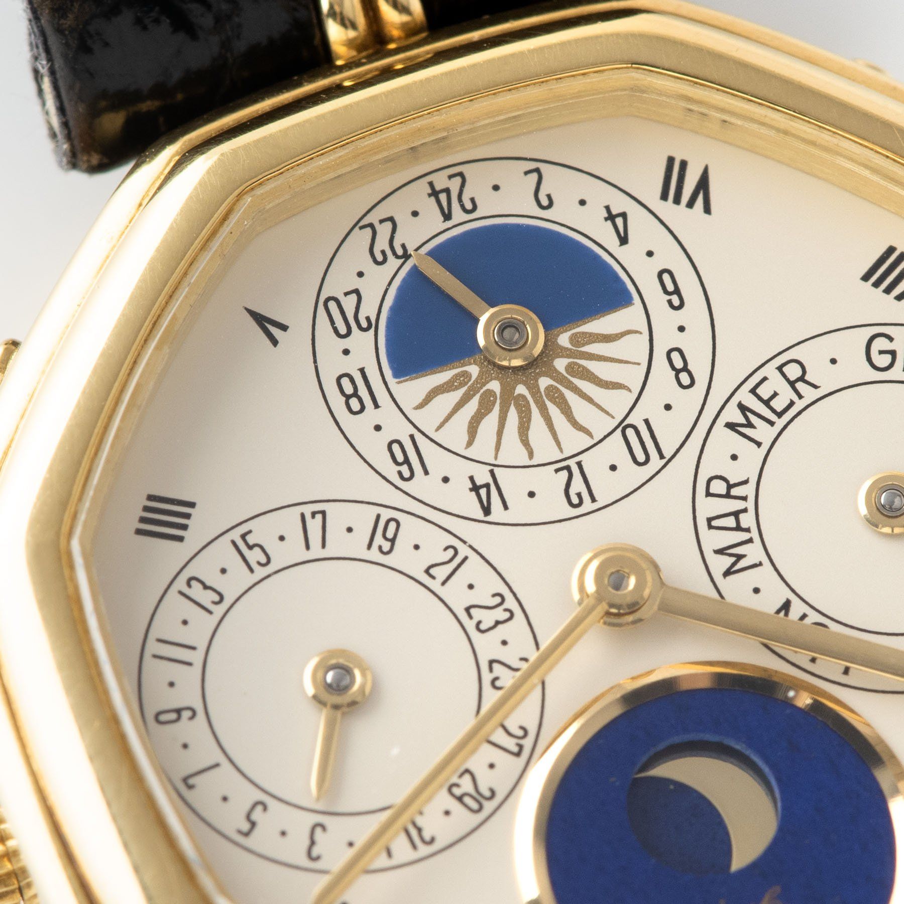 Gerald Genta “Succes “Day Date Moon Phase Ref 2747