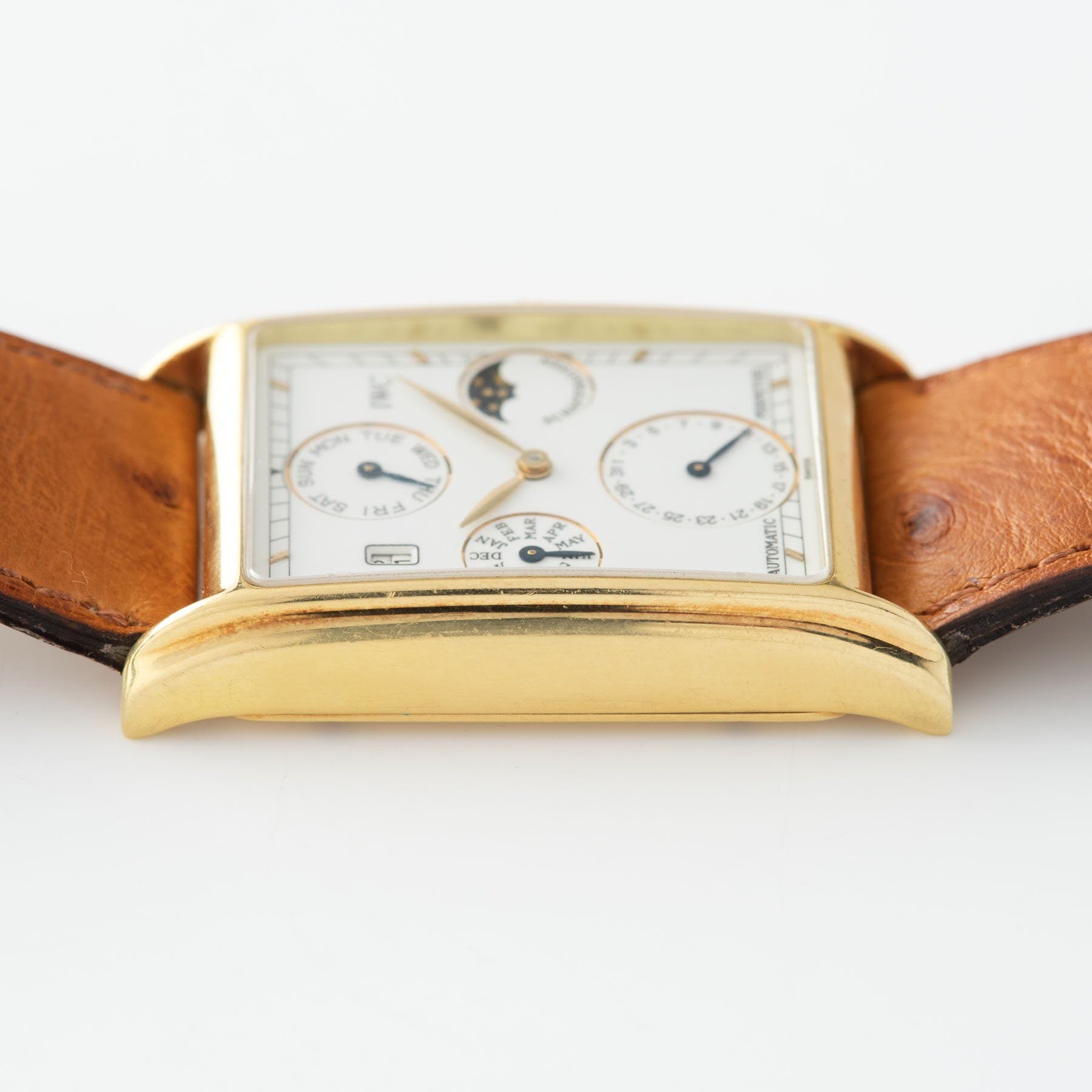 IWC Novecento Perpetual Calendar Yellow Gold 3545