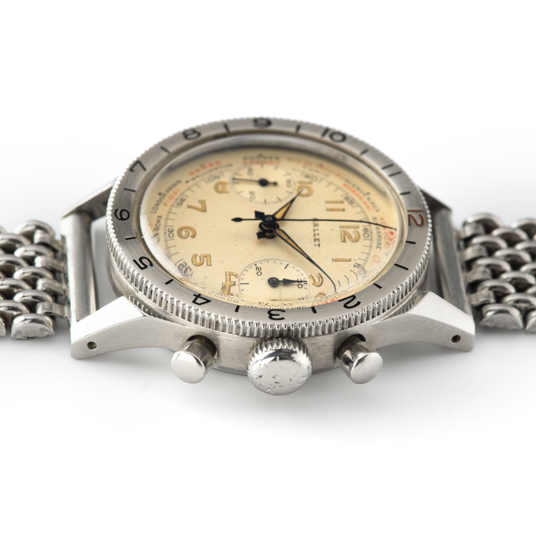 Gallet Flying Officer Chronograph 1940s