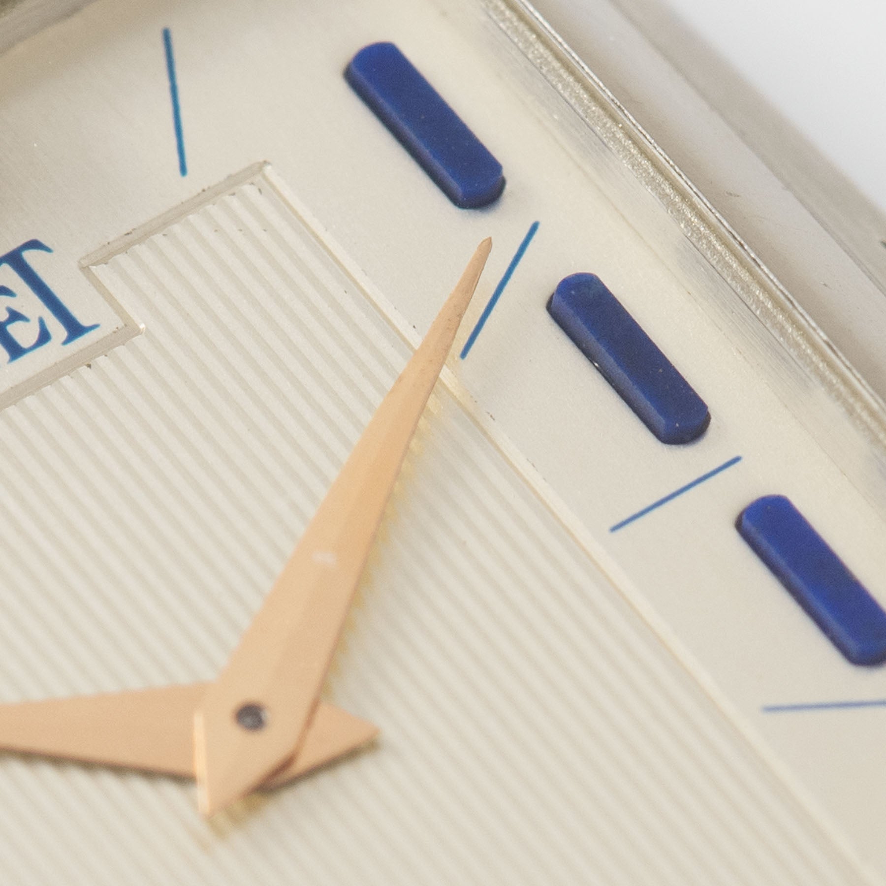 Piaget Lipizzan Polo Dress Watch White Gold Ref 91100