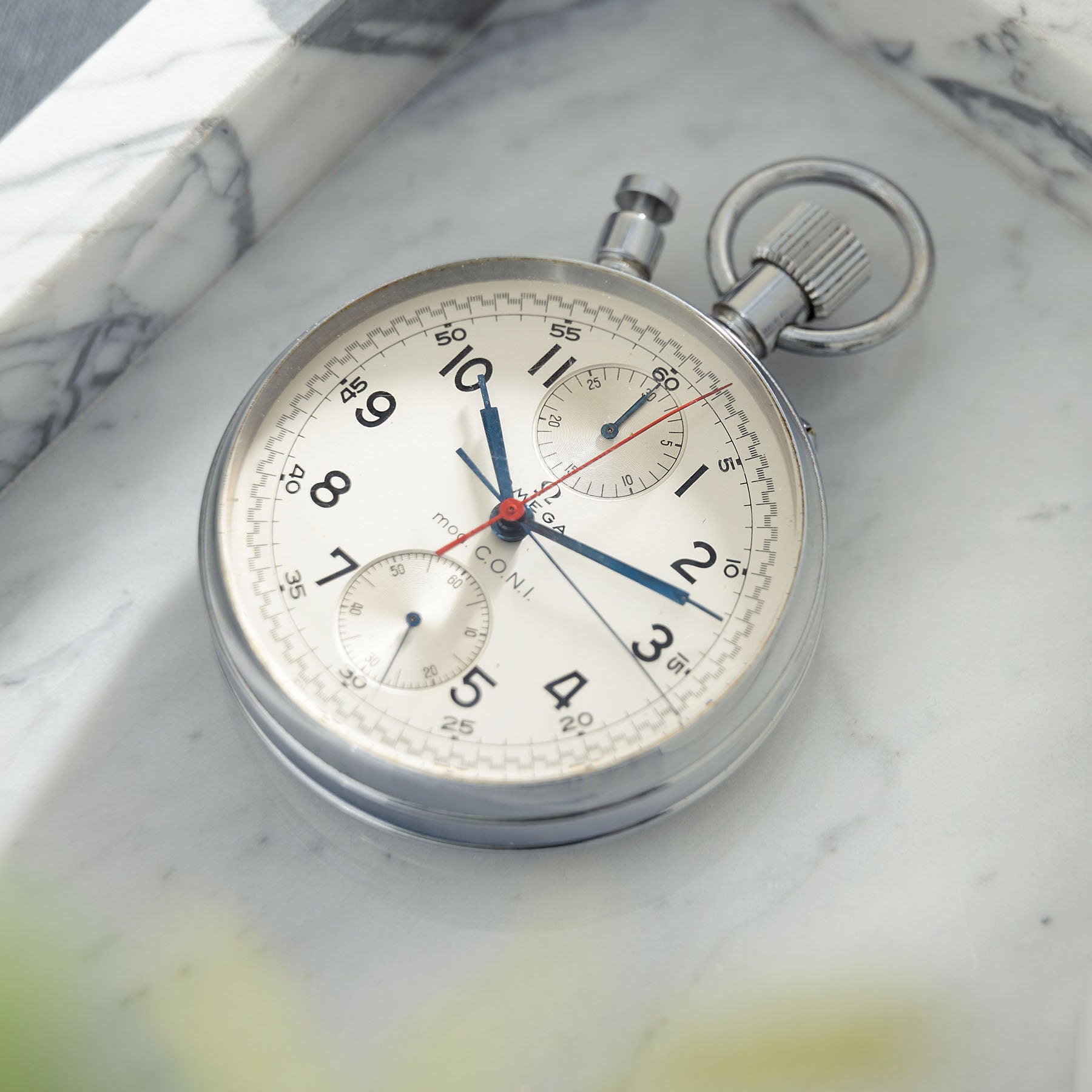 Omega Stopwatch Timer Italian National Olympic Committee