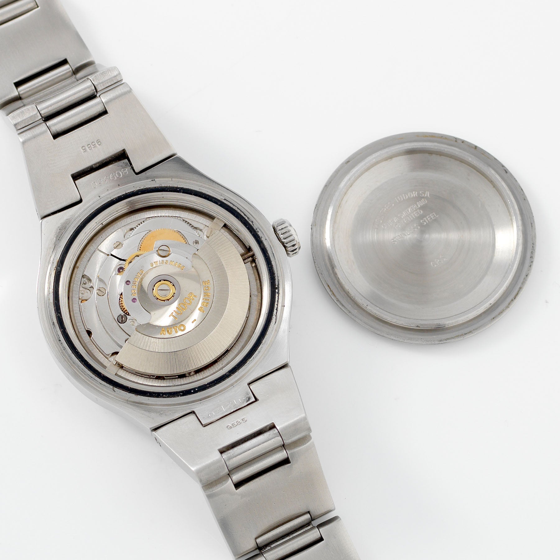 Tudor Prince Oysterdate 9121/0 Burgundy Dial with Papers