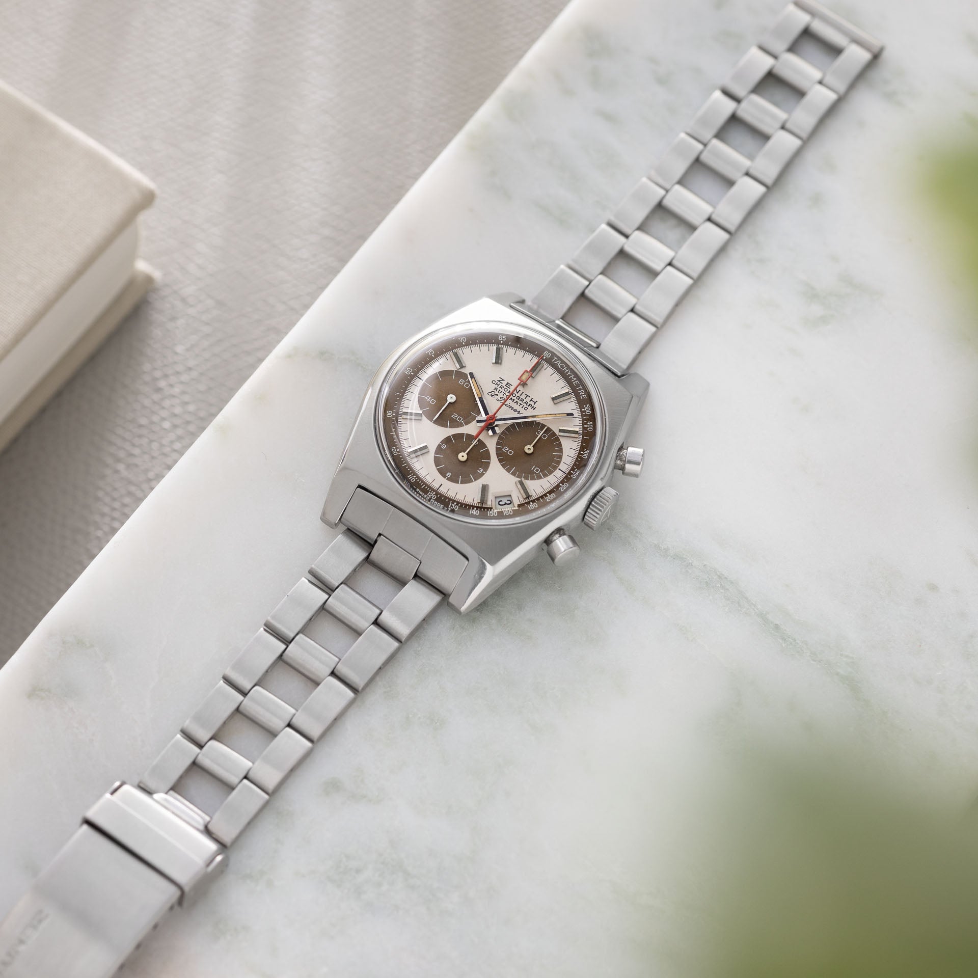 Zenith El Primero A384 with Gay Freres Ladder Bracelet