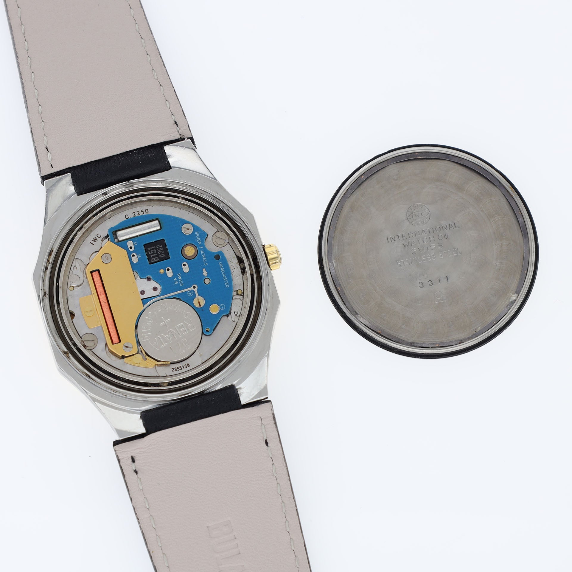 IWC Yacht Club 2 3311 Steel and Gold Khanjar Dial