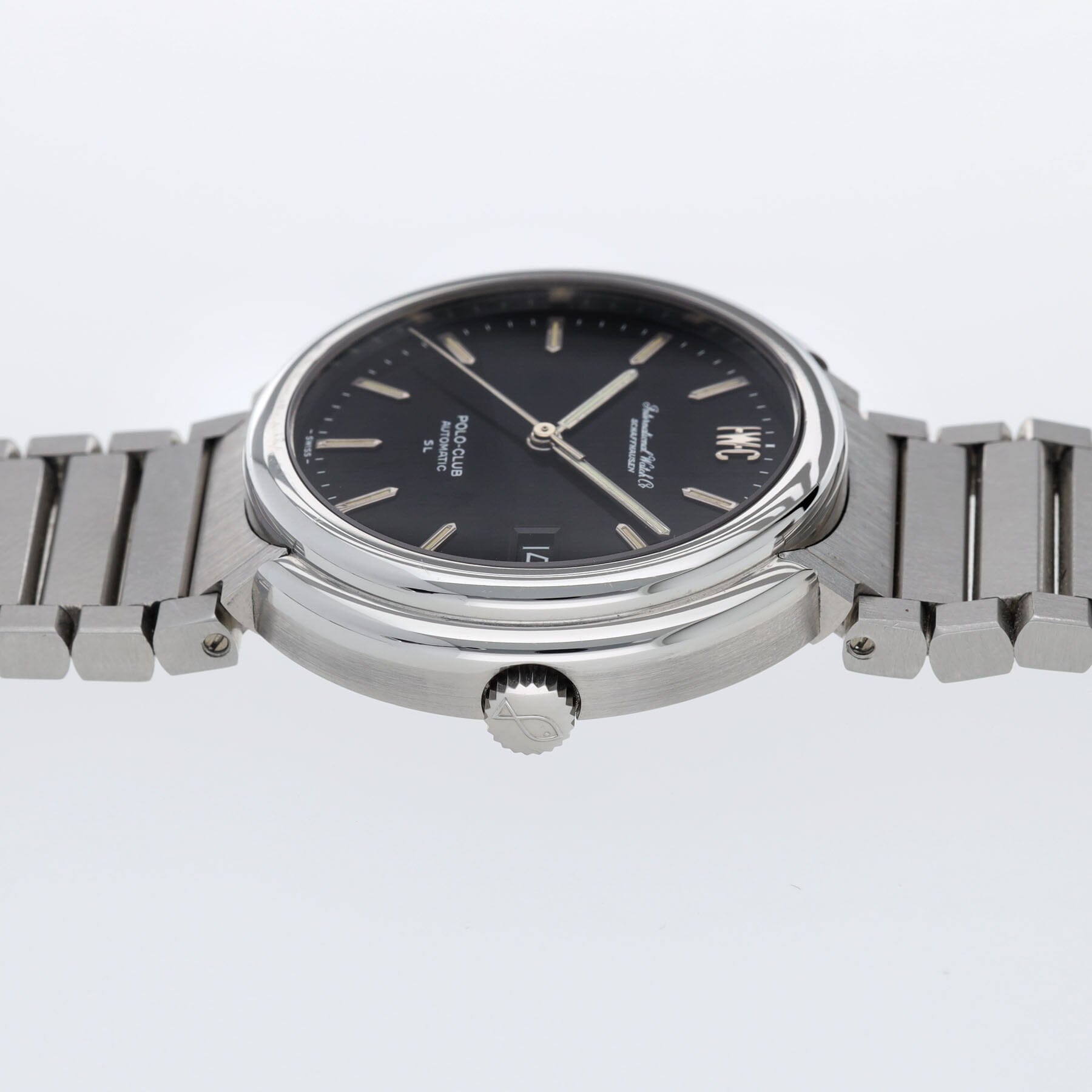 IWC Polo Club SL Steel Integrated Bracelet by Gerald Genta ref 1831