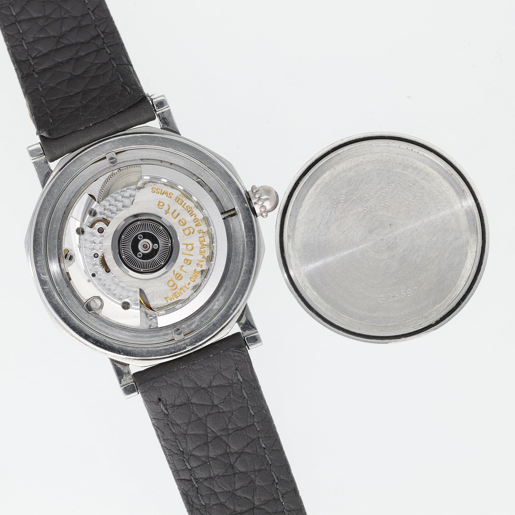 Gerald Genta Octo Black dial ref. g35587