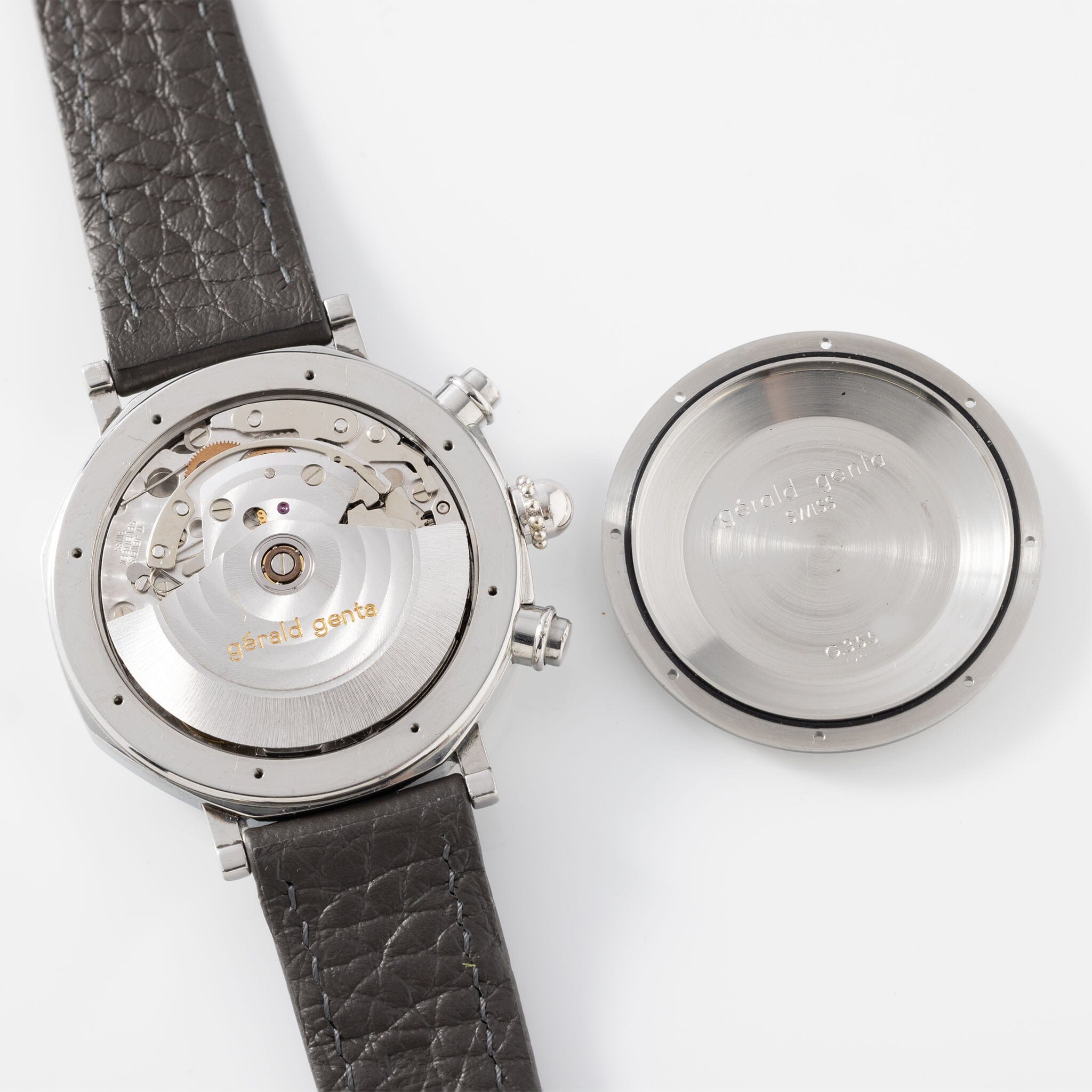 Gerald Genta Octo Weisses Zifferblatt Referenz G35507