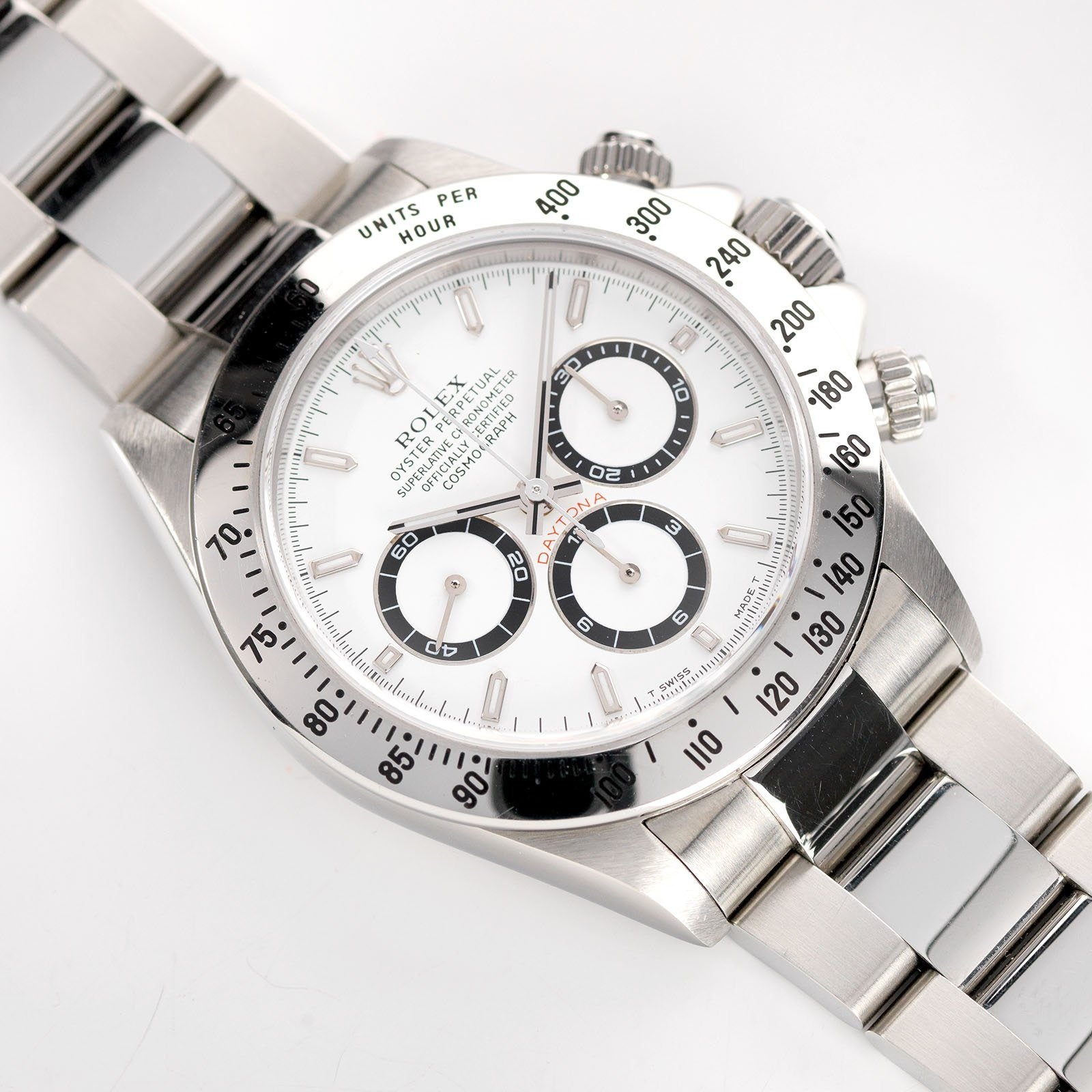 Rolex Daytona Steel 16520 White Dial