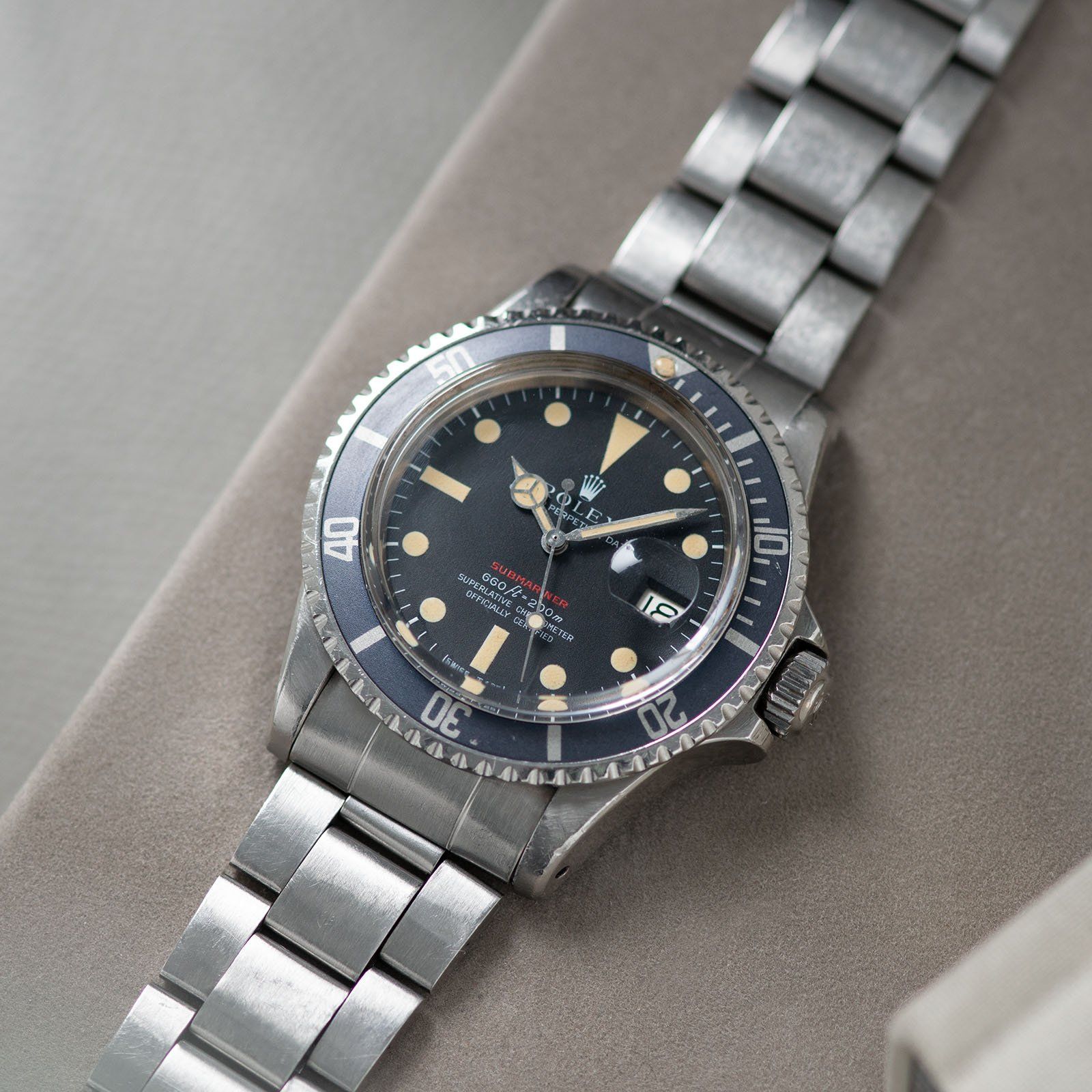 Rolex Red Writing Submariner Date 1680