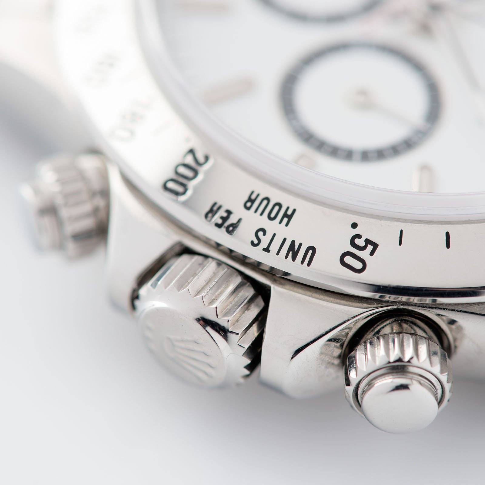 Rolex Daytona Steel 16520 White Mk2 4-Liner Dial