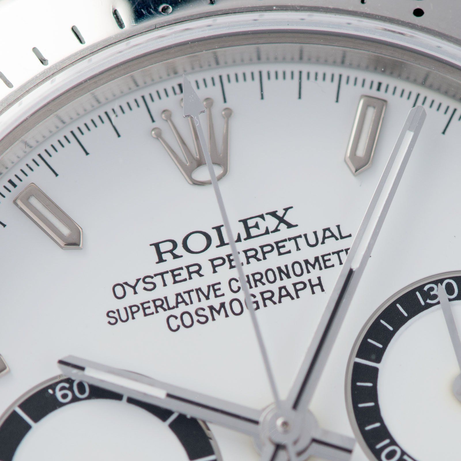 Rolex Daytona Steel 16520 White Mk2 4-Liner Dial