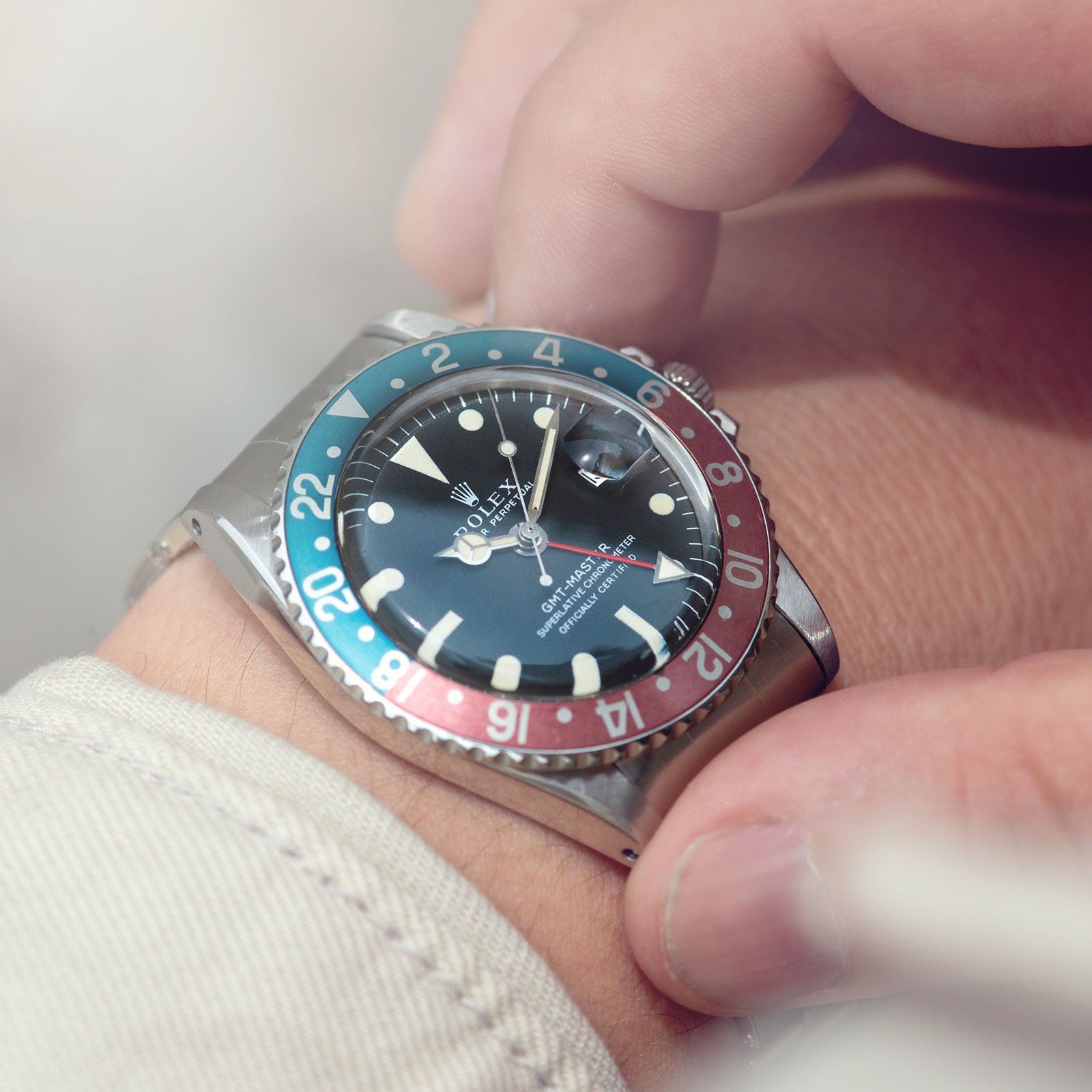 Rolex 1675 GMT Master Mk1 Dial