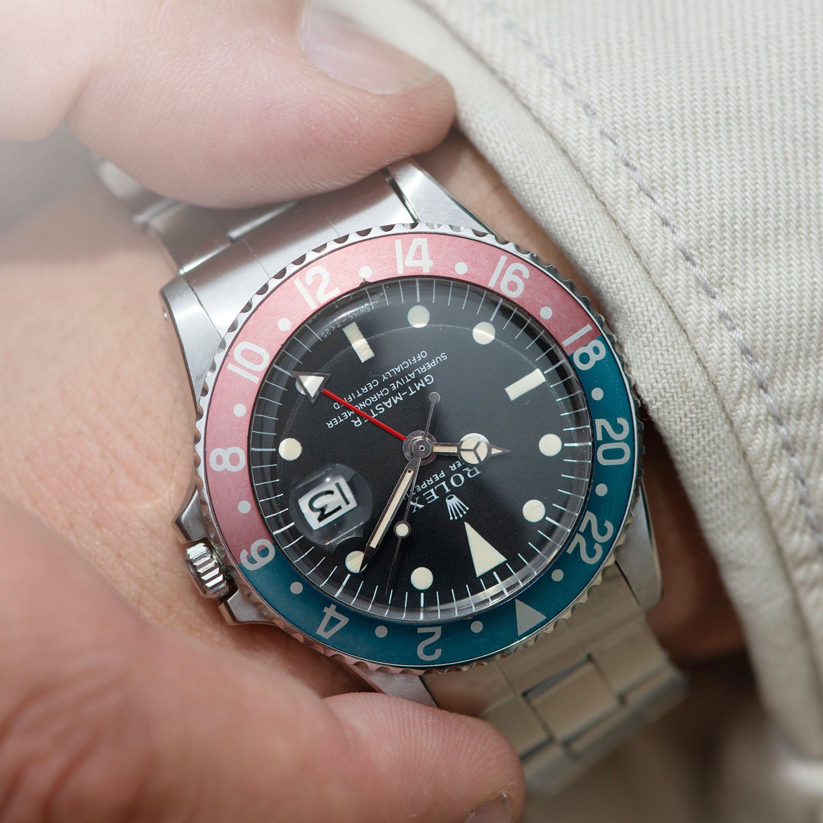 Rolex 1675 GMT Master Mk1 Dial