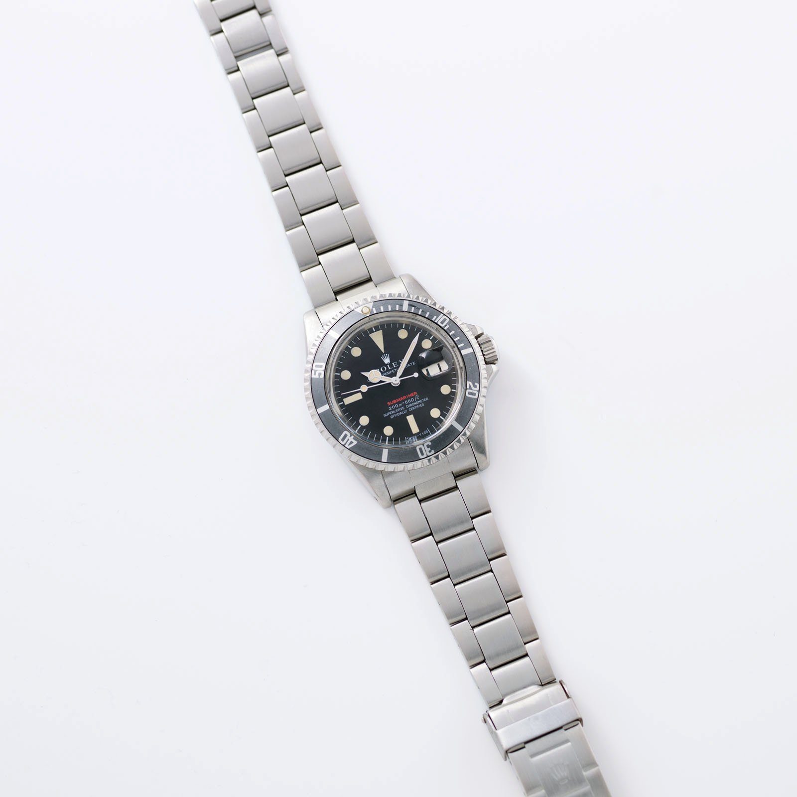 Rolex Red Writing Meters First Submariner Date 1680