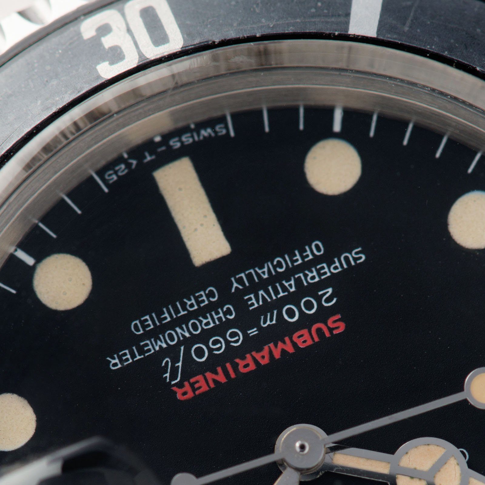 Rolex Red Writing Meters First Submariner Date 1680