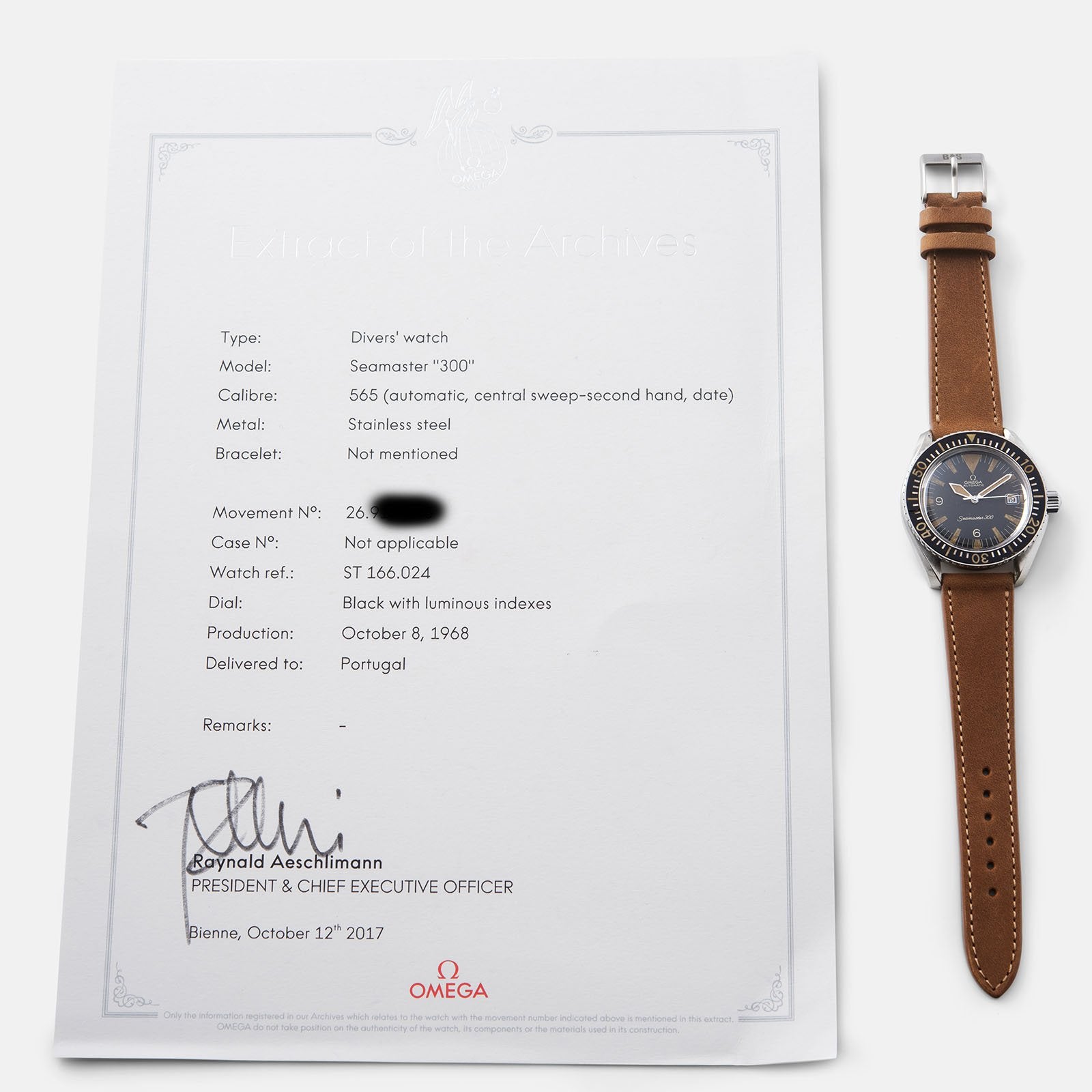 Omega Seamaster SM300 166.024-67