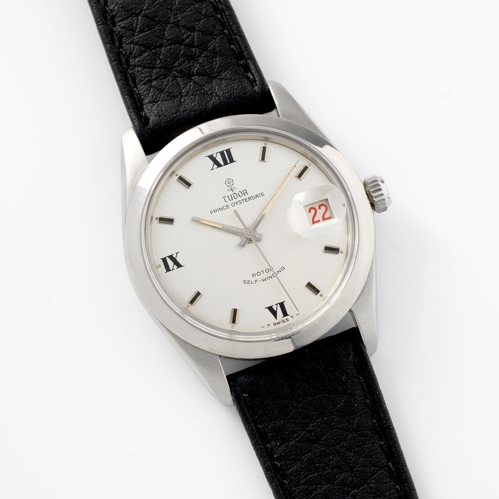 Tudor Prince Oysterdate Rare Silver Dial Reference 7996