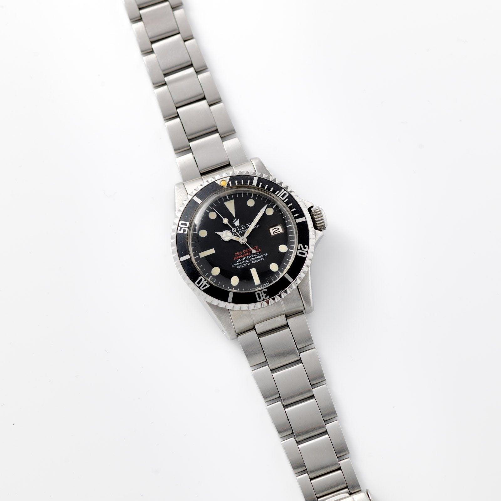 Rolex Double Red Seadweller Mk2 Dial 1665