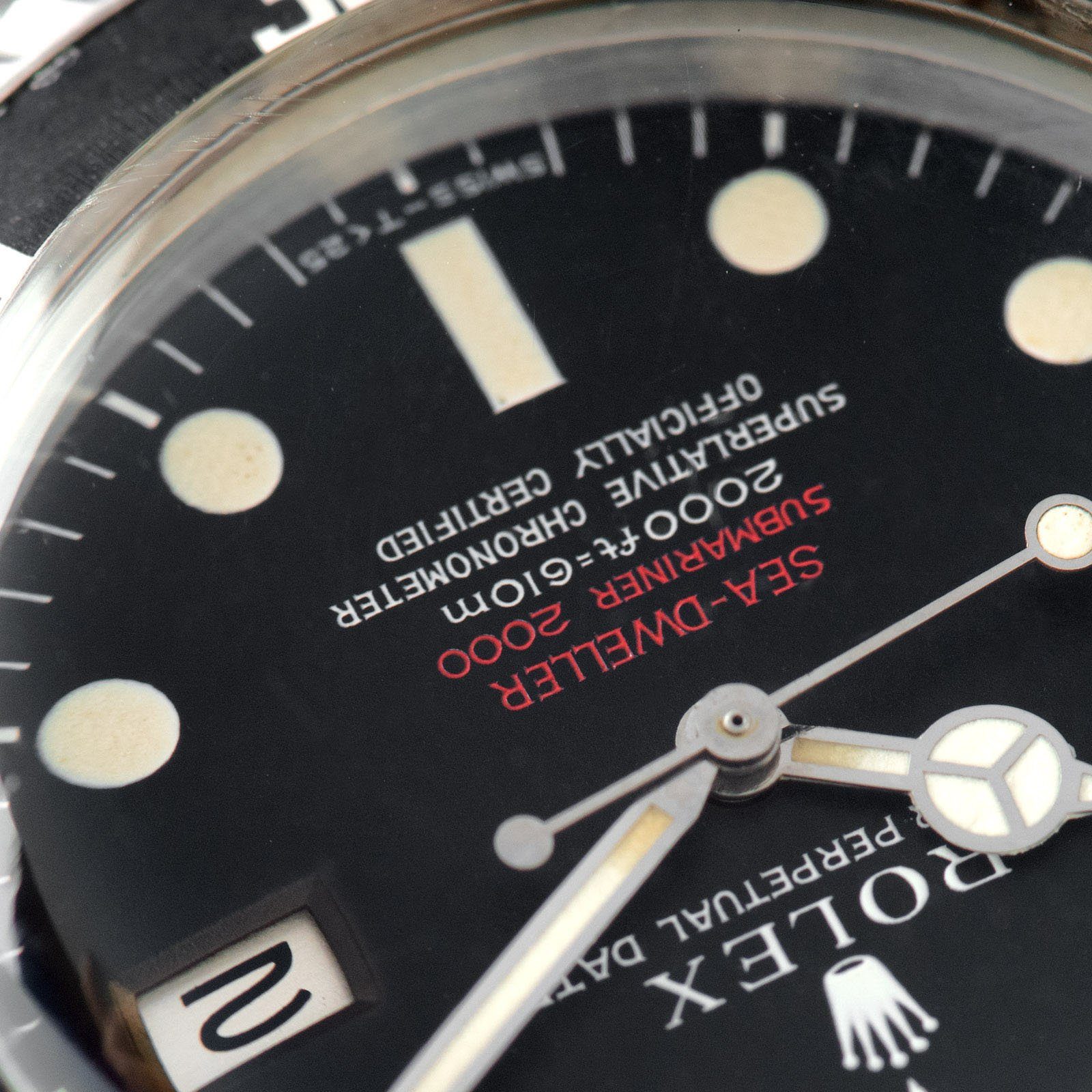 Rolex Double Red Seadweller Mk2 Dial 1665