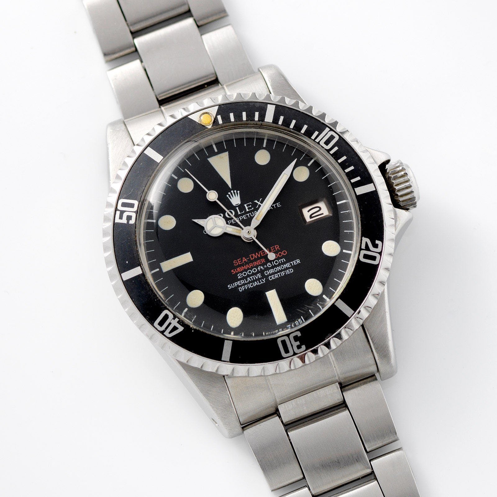 Rolex Double Red Seadweller Mk2 Dial 1665