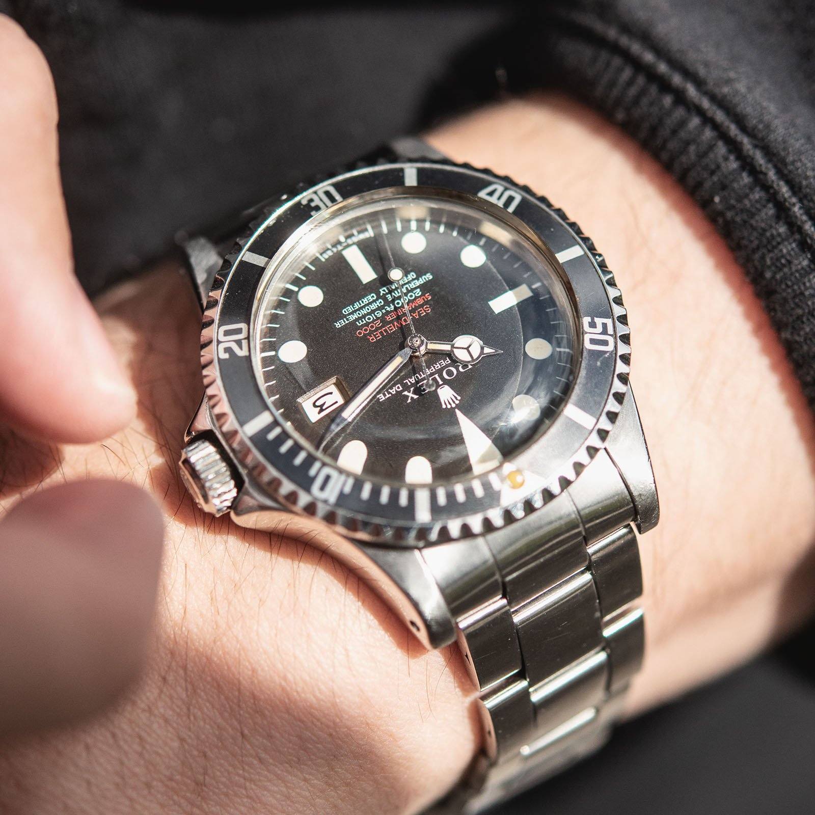 Rolex Double Red Seadweller Mk2 Dial 1665