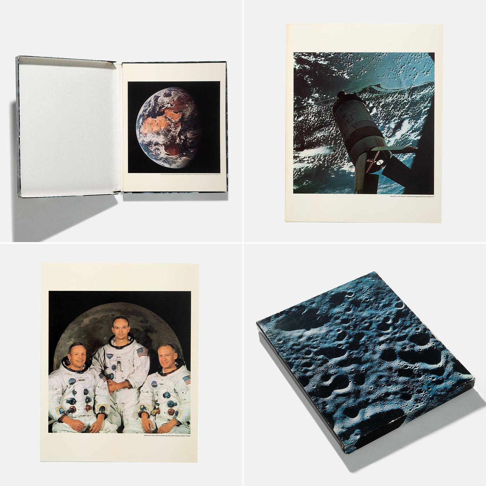 Limited Edt. 1969 Nasa Oversized (40 x 50) Photo Set Presented By Omega
