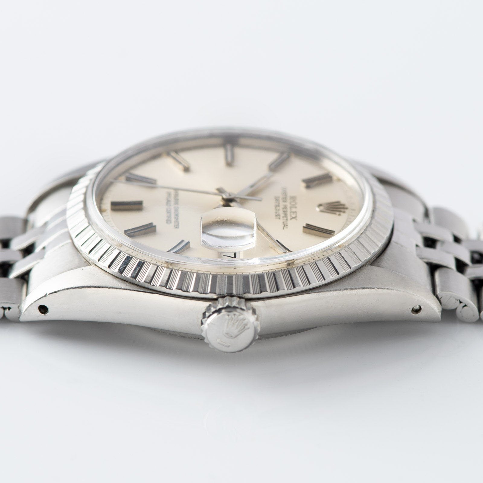Rolex Datejust Matte Silver Sigma Dial 1603