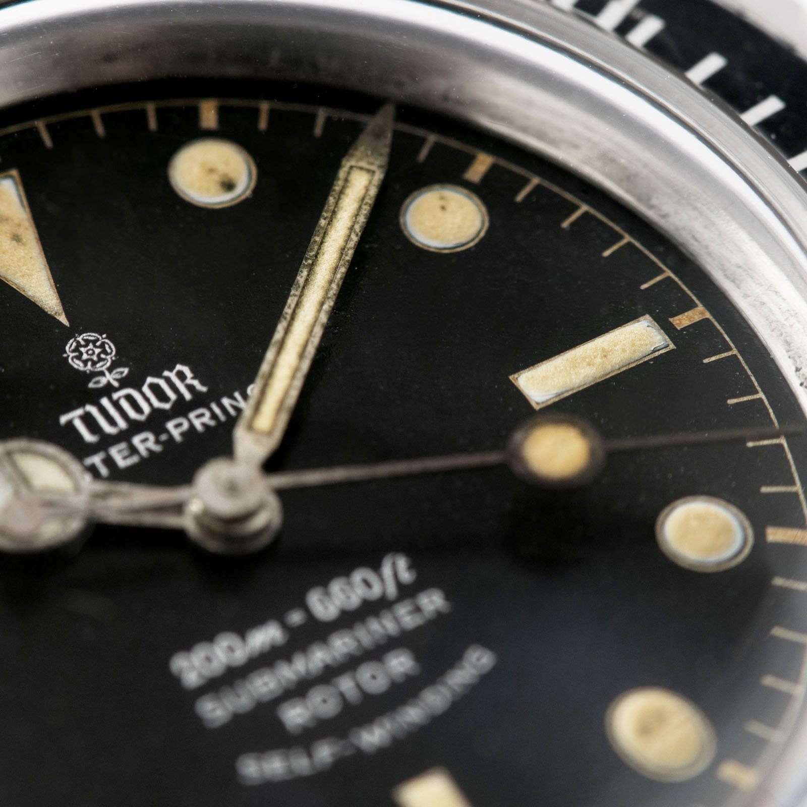 Tudor Submariner Ref 7928 Gilt Chapter Ring Original Owner