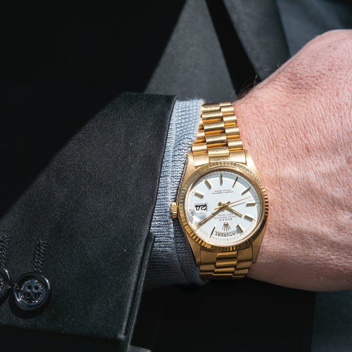 Rolex Day-Date White Dial 1803