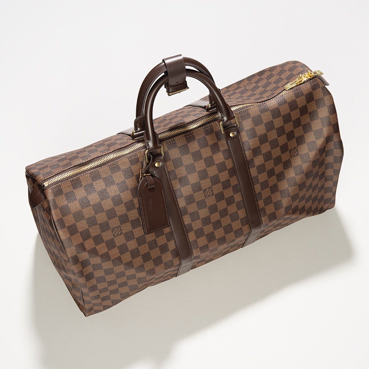 Louis Vuitton Damier Ebene Canvas Keepall 50