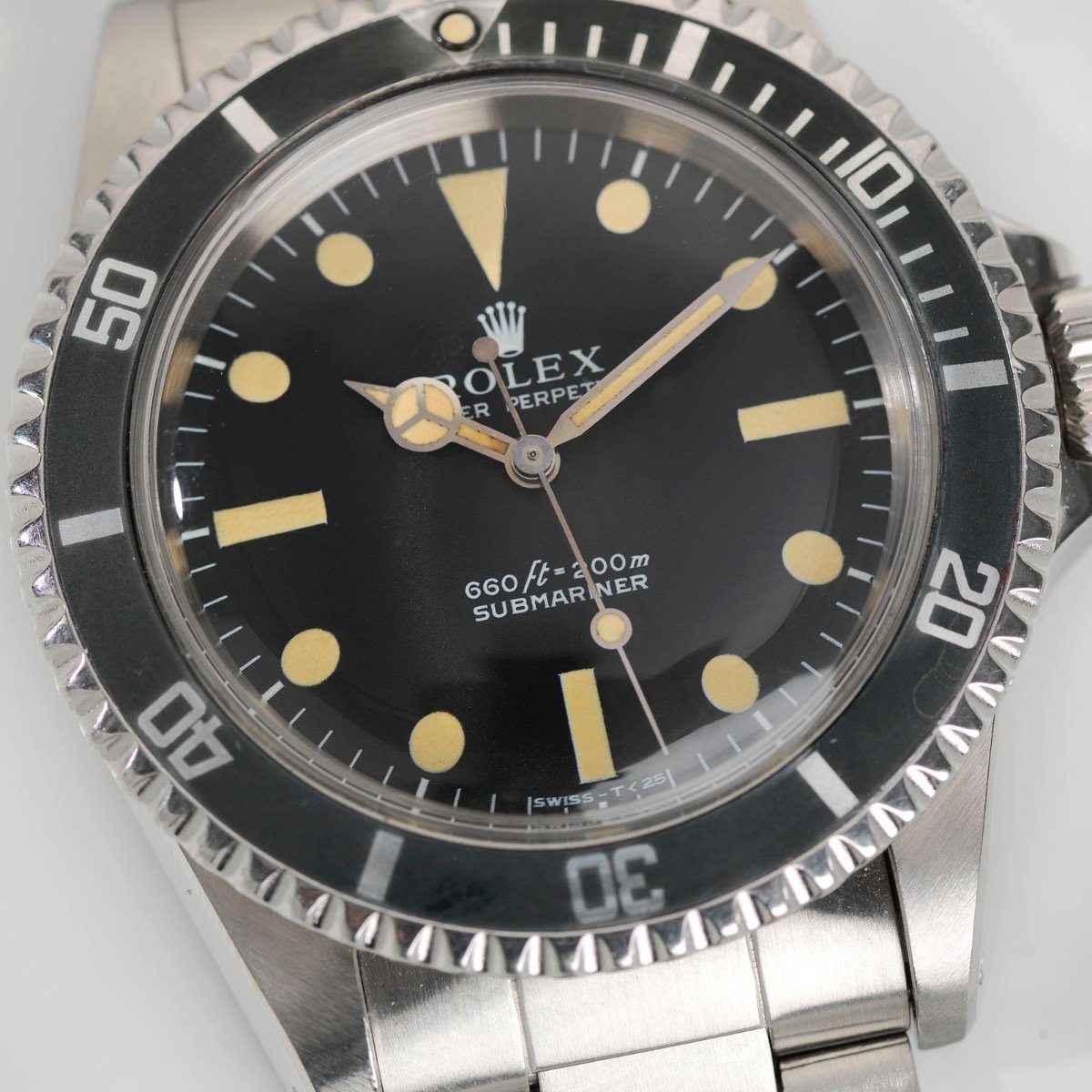 Curated Rolex 5513 Submariner Non Serif Package